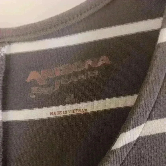 *Arizona Stripe dress very soft and cozy size XL - Picture 6 of 8